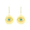 Histoire D'Or Boucles D'oreilles Pendantes Firmine Or Jaune Oxyde De Zirconium