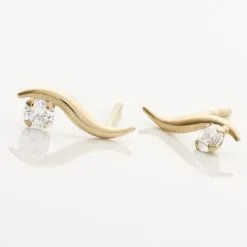 Histoire D'Or Boucles D'oreilles Puces Beryl Virgule Or Jaune Oxyde De Zirconium 6 Histoire D'Or Boucles D'oreilles Puces Beryl Virgule Or Jaune Oxyde De Zirconium -Boucles d'oreilles pendantes Soldes Boutique B3OFJZW346 view2