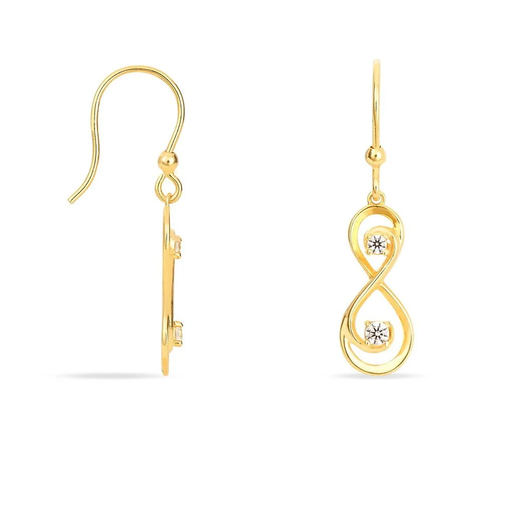 Histoire D'Or Boucles D'oreilles Pendantes Ademar Or Jaune Oxyde De Zirconium 2 Histoire D'Or Boucles D'oreilles Pendantes Ademar Or Jaune Oxyde De Zirconium – Image 2