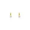 Histoire D'Or Boucles D'oreilles Pendantes Clementa Or Jaune Oxyde De Zirconium