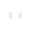 Histoire D'Or Boucles D'oreilles Puces Rachilda Or Jaune Oxyde De Zirconium