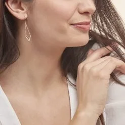 Histoire D'Or Boucles D'oreilles Pendantes Daina Or Jaune Oxyde De Zirconium -Boucles d'oreilles pendantes Soldes Boutique B3OFJZW507 model0