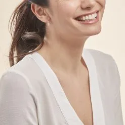 Histoire D'Or Boucles D'oreilles Pendantes Gulbeyaz Or Jaune Oxyde De Zirconium -Boucles d'oreilles pendantes Soldes Boutique B3OFJZW631 model0