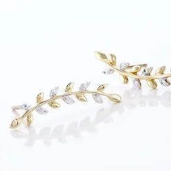 Histoire D'Or Bijoux D'oreilles Eloiza Or Jaune Oxyde De Zirconium 7 Histoire D'Or Bijoux D'oreilles Eloiza Or Jaune Oxyde De Zirconium -Boucles d'oreilles pendantes Soldes Boutique B3OFJZW791 view2