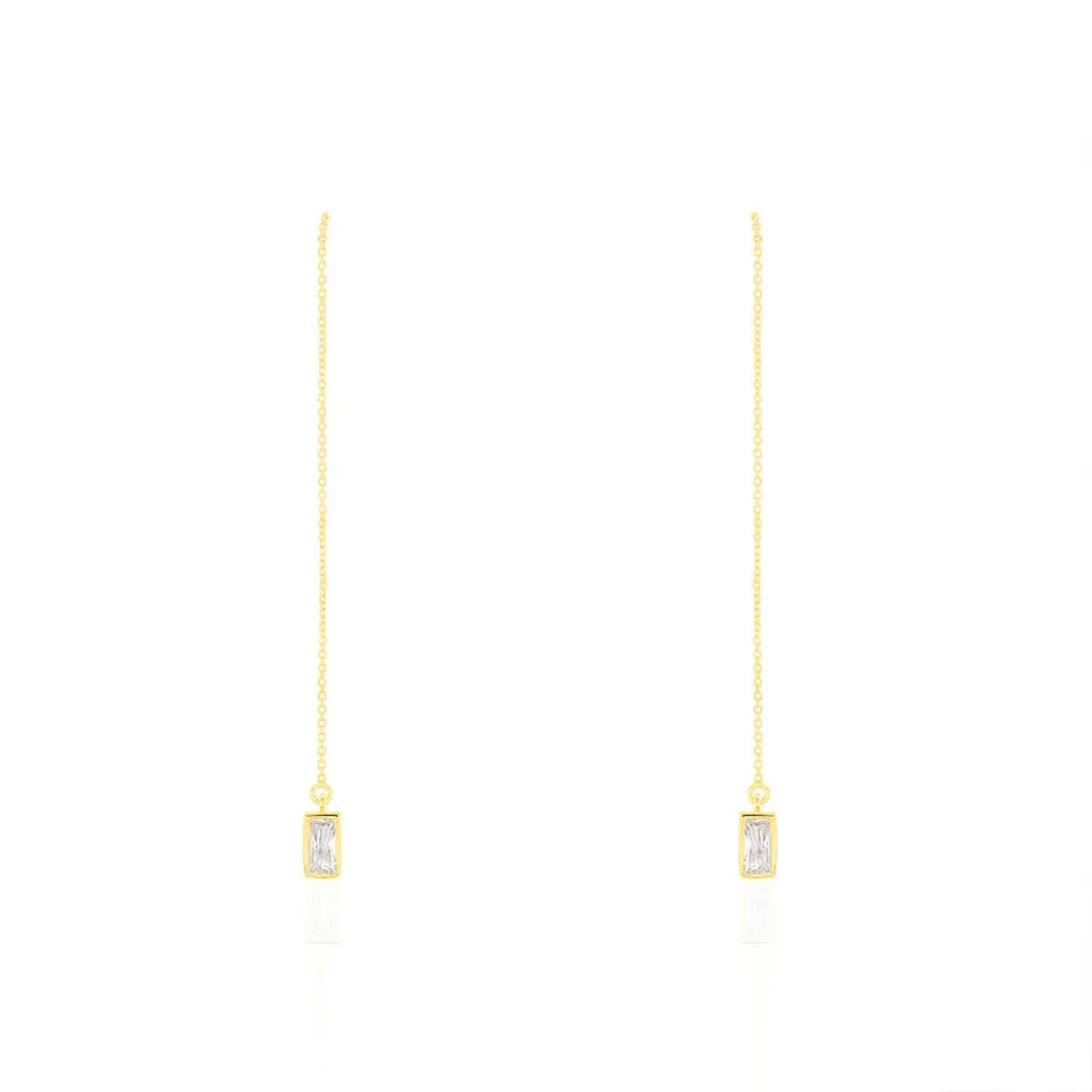 Histoire D'Or Boucles D'oreilles Pendantes Ginna Or Jaune Oxyde De Zirconium 1 Histoire D'Or Boucles D'oreilles Pendantes Ginna Or Jaune Oxyde De Zirconium