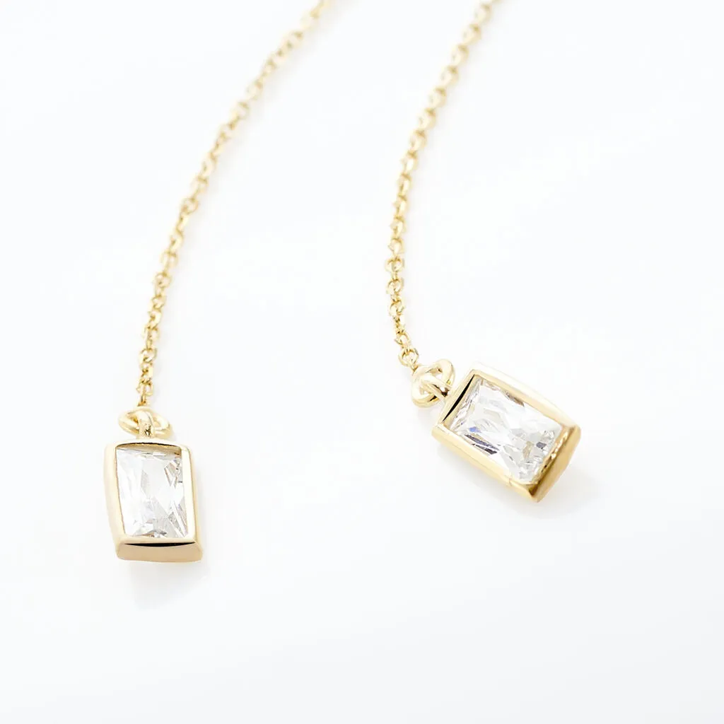 Histoire D'Or Boucles D'oreilles Pendantes Ginna Or Jaune Oxyde De Zirconium 3 Histoire D'Or Boucles D'oreilles Pendantes Ginna Or Jaune Oxyde De Zirconium – Image 3