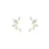 Histoire D'Or Boucles D'oreilles Barrettes Youssa Barrettes 5 Or Jaune Oxydes