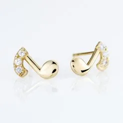 Histoire D'Or Boucles D'oreilles Or Jaune Vienne Oxydes -Boucles d'oreilles pendantes Soldes Boutique B3OFJZW904 view2
