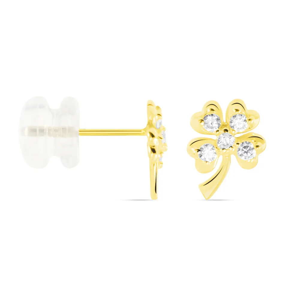 Histoire D'Or Boucles D'oreilles Or Jaune Verdiane Oxydes 2 Histoire D'Or Boucles D'oreilles Or Jaune Verdiane Oxydes – Image 2