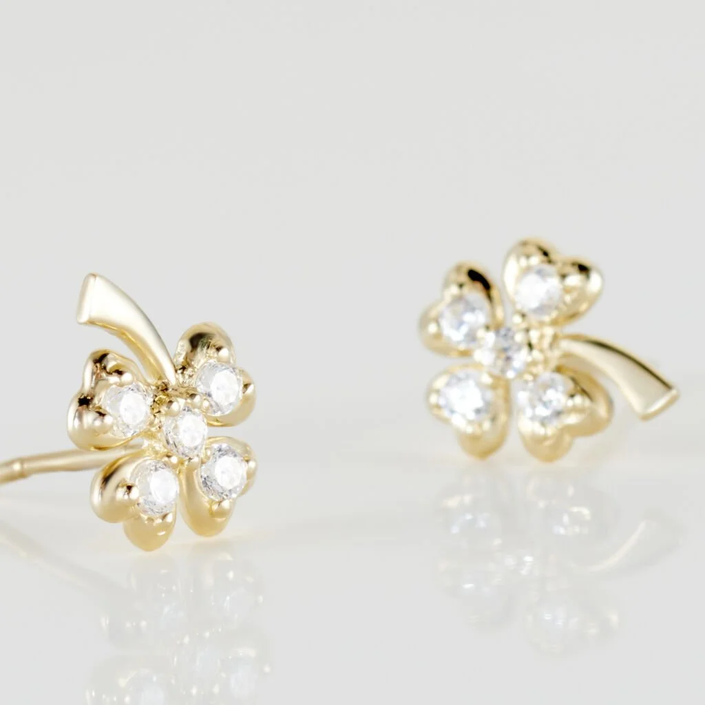 Histoire D'Or Boucles D'oreilles Or Jaune Verdiane Oxydes 3 Histoire D'Or Boucles D'oreilles Or Jaune Verdiane Oxydes – Image 3