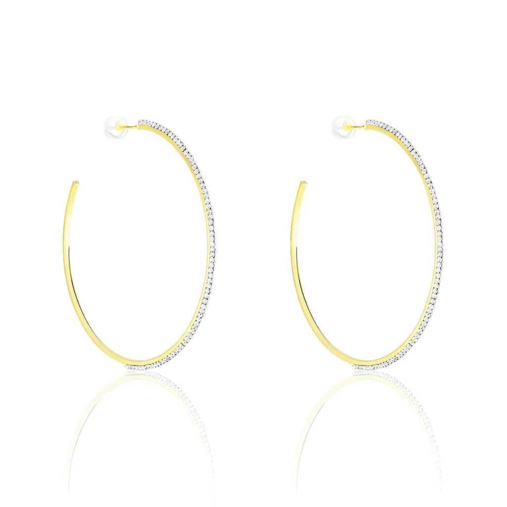 Histoire D'Or Créoles Tyhana Or Jaune Oxyde 1 Histoire D'Or Créoles Tyhana Or Jaune Oxyde