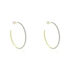 Histoire D'Or Créoles Tyhana Or Jaune Oxyde