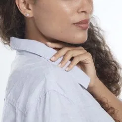 Histoire D'Or Boucles D'oreilles Puces Or Jaune Doreen Oxydes De Zirconium -Boucles d'oreilles pendantes Soldes Boutique B3OFJZW948 model0