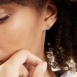 Histoire D'Or Boucles D'oreilles Puces Or Jaune Oxydes De Zirconium 7 Histoire D'Or Boucles D'oreilles Puces Or Jaune Oxydes De Zirconium -Boucles d'oreilles pendantes Soldes Boutique B3OFJZW951 model1