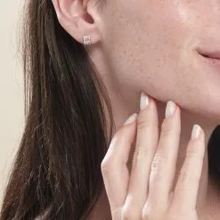 Histoire D'Or Demi Créoles Or Jaune Jacobea Oxyde De Zirconium 5 Histoire D'Or Demi Créoles Or Jaune Jacobea Oxyde De Zirconium -Boucles d'oreilles pendantes Soldes Boutique B3OFJZW967 model0