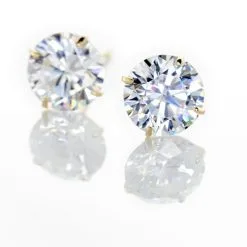 Histoire D'Or Boucles D'oreilles Puces Or Jaune Katherina Oxyde De Zirconium -Boucles d'oreilles pendantes Soldes Boutique B3OFJZW968 view2