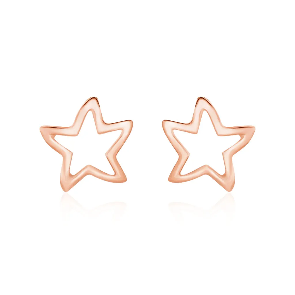 Histoire D'Or Boucles D'oreilles Puces Alphonsine Etoile De Mer Or Rose 1 Histoire D'Or Boucles D'oreilles Puces Alphonsine Etoile De Mer Or Rose