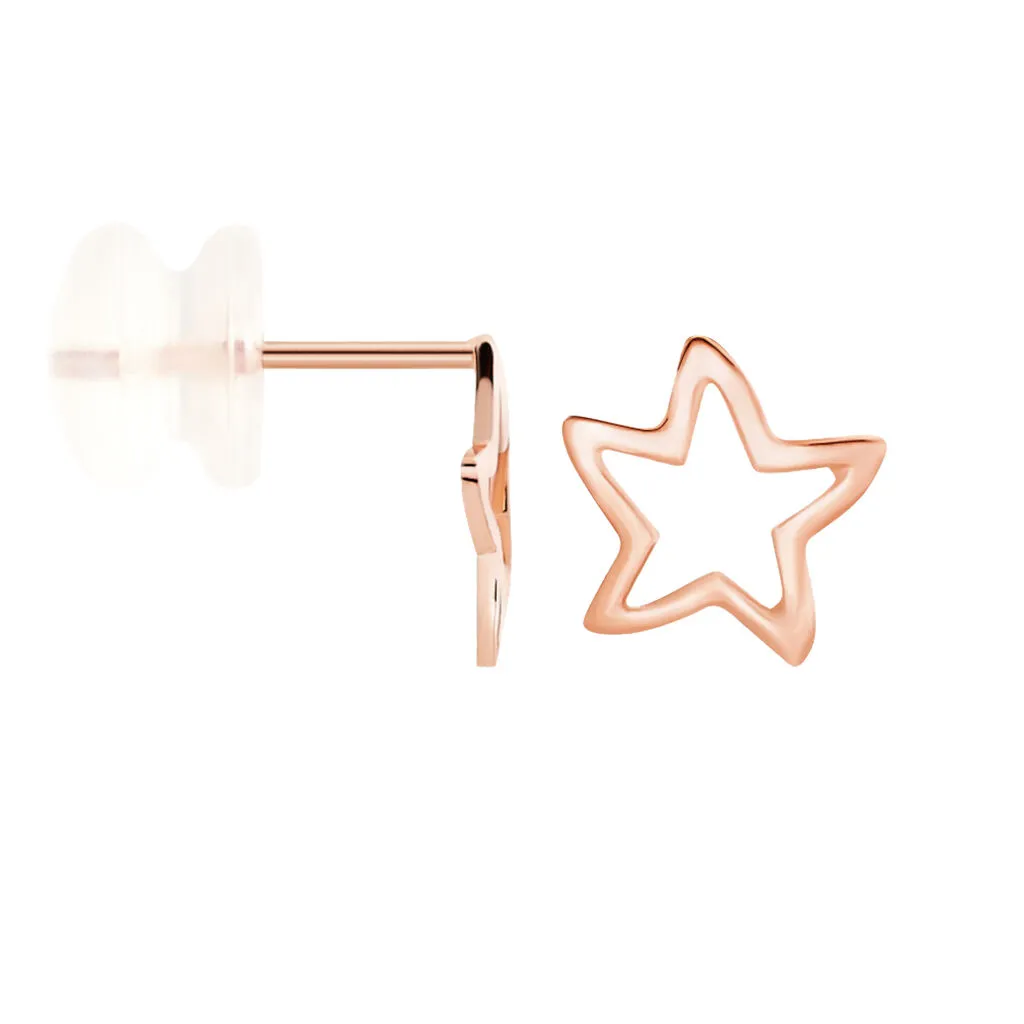 Histoire D'Or Boucles D'oreilles Puces Alphonsine Etoile De Mer Or Rose 2 Histoire D'Or Boucles D'oreilles Puces Alphonsine Etoile De Mer Or Rose – Image 2