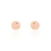 Histoire D'Or Boucles D'oreilles Puces Fidelia Boule Or Rose
