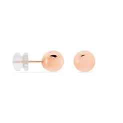 Histoire D'Or Boucles D'oreilles Puces Fidelia Boule Or Rose 6 Histoire D'Or Boucles D'oreilles Puces Fidelia Boule Or Rose -Boucles d'oreilles pendantes Soldes Boutique B3OFRW0038 view1