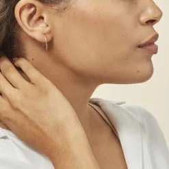 Histoire D'Or Créoles Dominae Or Rose 7 Histoire D'Or Créoles Dominae Or Rose -Boucles d'oreilles pendantes Soldes Boutique B3OFRW0042 model0