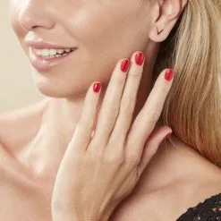 Histoire D'Or Boucles D'oreilles Puces Celene Or Rose -Boucles d'oreilles pendantes Soldes Boutique B3OFRW0053 model0