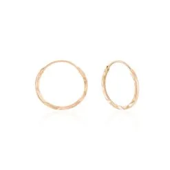 Histoire D'Or Créoles Valerina Or Rose