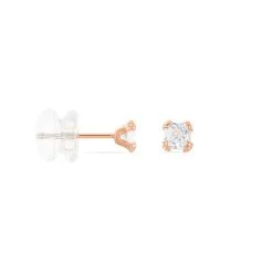 Histoire D'Or Boucles D'oreilles Puces Doreen Carre Or Rose Oxyde De Zirconium 5 Histoire D'Or Boucles D'oreilles Puces Doreen Carre Or Rose Oxyde De Zirconium -Boucles d'oreilles pendantes Soldes Boutique B3OFRZW007 view1