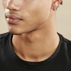 Histoire D'Or Créole Unitaire Agrippina Or Blanc -Boucles d'oreilles pendantes Soldes Boutique B3OMBW0005 model1