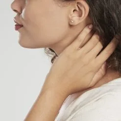 Histoire D'Or Boucles D'oreilles Puces Lison Or Rose 7 Histoire D'Or Boucles D'oreilles Puces Lison Or Rose -Boucles d'oreilles pendantes Soldes Boutique B3OMRW0001 model0