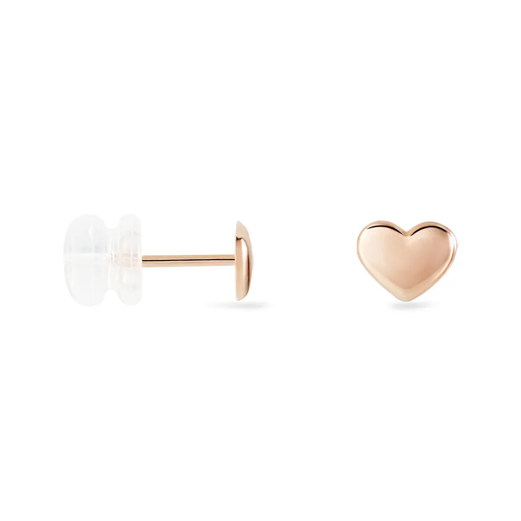 Histoire D'Or Boucles D'oreilles Puces Lison Or Rose 2 Histoire D'Or Boucles D'oreilles Puces Lison Or Rose – Image 2