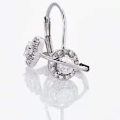 Histoire D'Or Boucles D'oreilles Pendantes Or Blanc Pauliina Diamants 7 Histoire D'Or Boucles D'oreilles Pendantes Or Blanc Pauliina Diamants -Boucles d'oreilles pendantes Soldes Boutique B7OFBDW964 view2