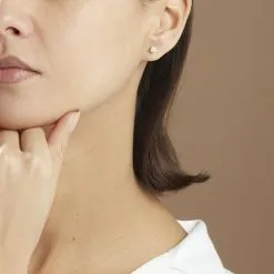 Histoire D'Or Boucles D'oreilles Puces 4 Griffes Or Blanc Diamant Synthetique 8 Histoire D'Or Boucles D'oreilles Puces 4 Griffes Or Blanc Diamant Synthetique -Boucles d'oreilles pendantes Soldes Boutique B7OFBJW012 model0