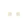 Histoire D'Or Boucles D'oreilles Puces Clavie Or Jaune Diamant