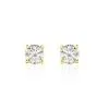 Histoire D'Or Boucles D'oreilles Puces Victoria Or Jaune Diamant