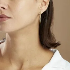 Histoire D'Or Créoles Valencina Or Jaune -Boucles d'oreilles pendantes Soldes Boutique B7OFJW00QJ model0