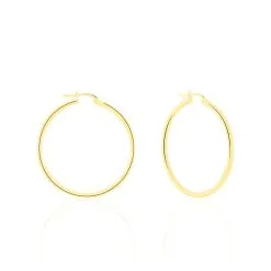 Histoire D'Or Créoles Verania Or Jaune