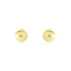 Histoire D'Or Boucles D'oreilles Puces Or Jaune Fidelia
