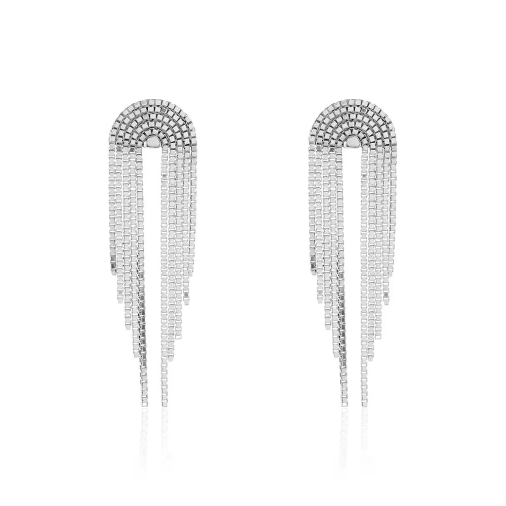 Histoire D'Or Boucles D'oreilles Pendantes Jakarta Argent Blanc 1 Histoire D'Or Boucles D'oreilles Pendantes Jakarta Argent Blanc