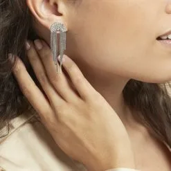 Histoire D'Or Boucles D'oreilles Pendantes Jakarta Argent Blanc 8 Histoire D'Or Boucles D'oreilles Pendantes Jakarta Argent Blanc -Boucles d'oreilles pendantes Soldes Boutique FAOFAW0001 model0