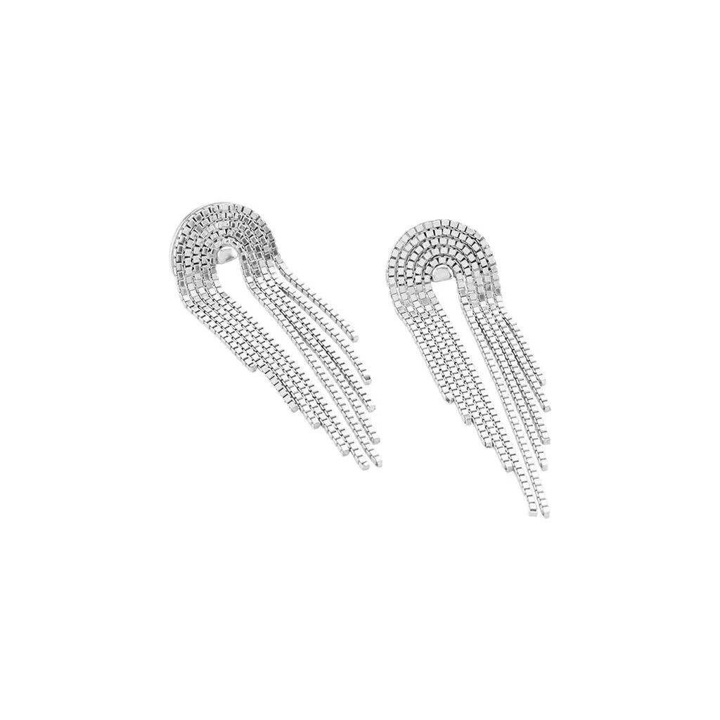 Histoire D'Or Boucles D'oreilles Pendantes Jakarta Argent Blanc 3 Histoire D'Or Boucles D'oreilles Pendantes Jakarta Argent Blanc – Image 3