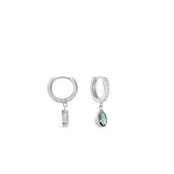 Histoire D'Or Creoles Jerusha Argent Blanc Oxydes De Zirconium