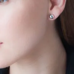 Histoire D'Or Boucles D'oreilles Puces Virgie Argent Blanc 5 Histoire D'Or Boucles D'oreilles Puces Virgie Argent Blanc -Boucles d'oreilles pendantes Soldes Boutique FAOFBW005R model0