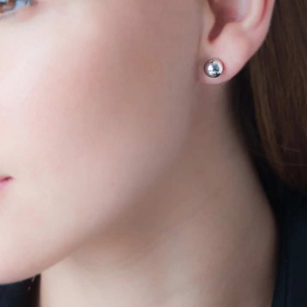 Histoire D'Or Boucles D'oreilles Puces Virgie Argent Blanc 3 Histoire D'Or Boucles D'oreilles Puces Virgie Argent Blanc – Image 3