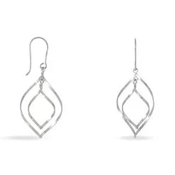 Histoire D'Or Boucles D'oreilles Pendantes Charlyn Argent Blanc -Boucles d'oreilles pendantes Soldes Boutique FAOFBW00A0 view1