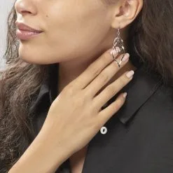 Histoire D'Or Boucles D'oreilles Pendantes Lisi Argent Blanc -Boucles d'oreilles pendantes Soldes Boutique FAOFBW00BE model0