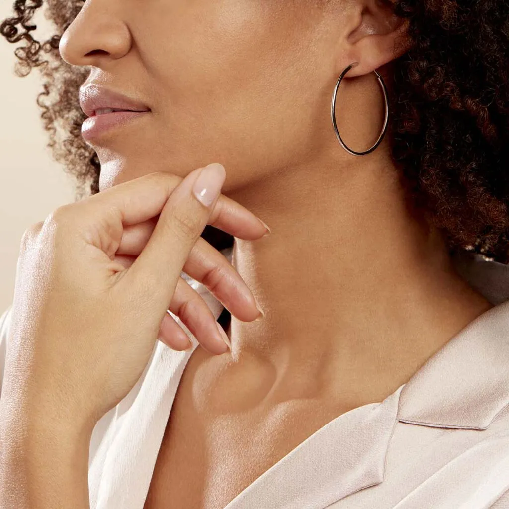 Histoire D'Or Créoles Argent Blanc Olympia 5 Histoire D'Or Créoles Argent Blanc Olympia – Image 5