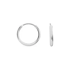 Histoire D'Or Créoles Argent Blanc Olympia -Boucles d'oreilles pendantes Soldes Boutique FAOFBW00C0 view2