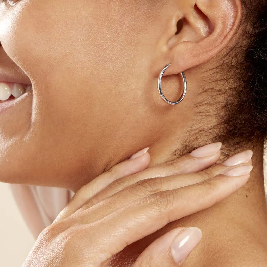 Histoire D'Or Créoles Argent Blanc Olympia 6 Histoire D'Or Créoles Argent Blanc Olympia – Image 6