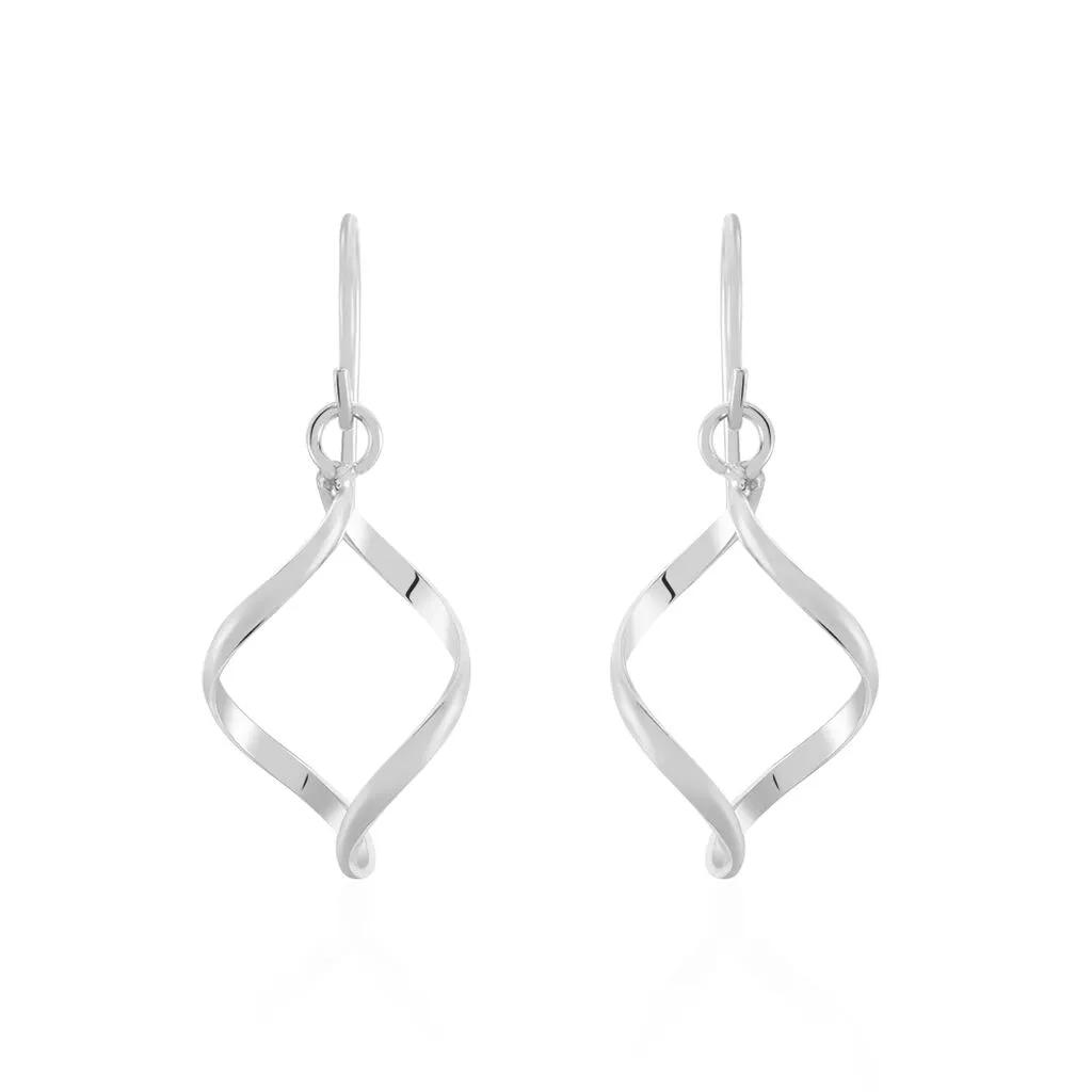 Histoire D'Or Boucles D'oreilles Pendantes Louison Argent Blanc 1 Histoire D'Or Boucles D'oreilles Pendantes Louison Argent Blanc